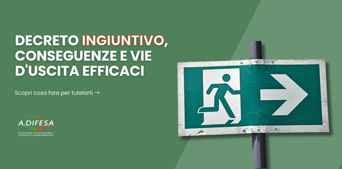 copertina - decreto ingiuntivo conseguenze e vie d'uscita efficaci