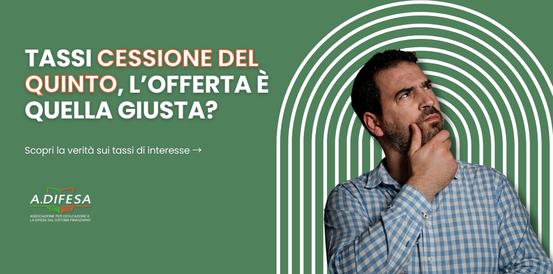 tassi cessione del quinto, l'offerta è conveniente - cover adifesa