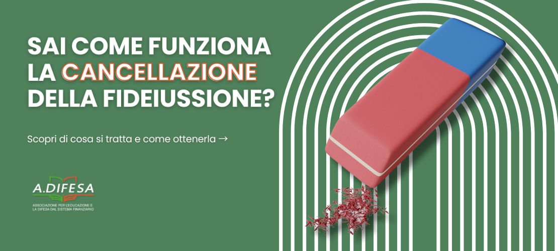 Cover di un articolo di ADifesa. La cover dice: "Sai come funziona la cancellazione di una fideiussione?"
