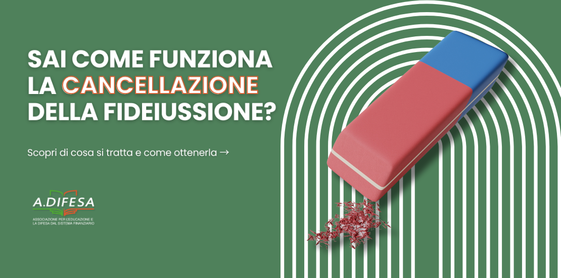 Come funziona la cancellazione di una fideiussione - Cover ADifesa Cover di un articolo di ADifesa. La cover dice: