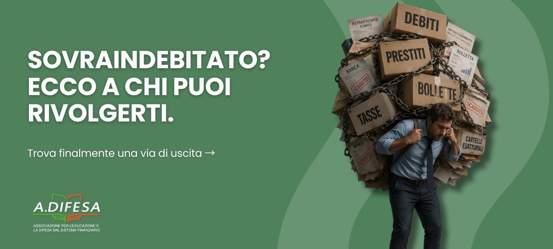 Sovraindebitamento privati, a chi rivolgerti - Cover ADifesa