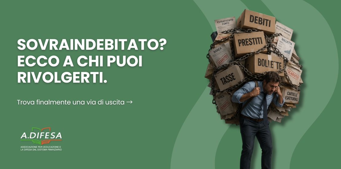 Sovraindebitamento privati, a chi rivolgerti - Cover ADifesa Sovraindebitamento privati, a chi rivolgerti - Cover ADifesa