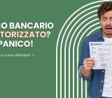 Bonifico Bancario Non autorizzato, niente panico - Cover articolo ADifesa